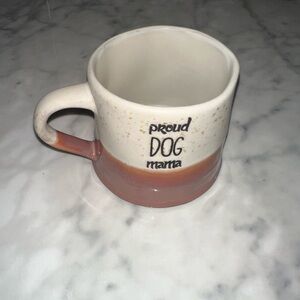 Proud Dog Mama Two-Tone Ceramic Mug